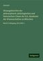Anonym: Anonym: Sitzungsberichte der philosophisch-philologischen un, Buch