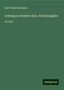 Karl Friedrich Ameis: Ameis, K: Anhang zu Homers Ilias, Schulausgabe, Buch