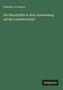 Wilhelm Von Hamm: Die Naturkräfte in ihrer Anwendung auf die Landwirtschaft, Buch