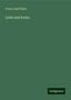 Franz Josef Pisko: Pisko, F: Licht und Farbe, Buch