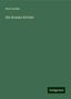 Paul Lindau: Die Kranke Köchin, Buch