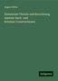 August Ritter: Ritter, A: Elementare Theorie und Berechnung eiserner Dach-, Buch