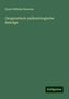 Ernst Wilhelm Benecke: Geognostisch-paläontologische Beiträge, Buch