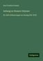 Karl Friedrich Ameis: Anhang zu Homers Odyssee, Buch