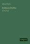Edmund Hoefer: Hoefer, E: Erzählende Schriften, Buch