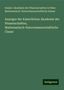 Kaiserl. Akademie der Wissenschaften in Wien Mathematisch-Naturwissenschaftliche Klasse: Anzeiger der Kaiserlichen Akademie der Wissenschaften, Mathematisch-Naturwissenschaftliche Classe, Buch