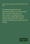 Charles Julius Hempel: Therapeutic guide: the most important results of more than forty years' practice with personal observations regarding the truly reliable and practically-verified curative indications in actual cases of disease, Buch