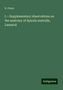 R. Owen: I.¿Supplementary observations on the anatomy of Spirula australis, Lamarck, Buch