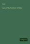 Idaho: Idaho: Laws of the Territory of Idaho, Buch