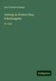 Karl Friedrich Ameis: Ameis, K: Anhang zu Homers Ilias, Schulausgabe, Buch