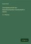 Rudolf Wolf: Vierteljahrsschrift der Naturforschenden Gesellschaft in Zürich, Buch