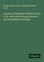 George Ticknor Curtis: A memoir of Benjamin Robbins Curtis, LL.D., with some of his professional and miscellaneous writings, Buch