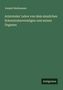 Joseph Neuhaeuser: Aristoteles' Lehre von dem sinnlichen Erkenntnissvermögen und seinen Organen, Buch