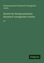 Westpreussischer Botanisch-Zoologischer Verein: Verein, W: Bericht des Westpreussischen Botanisch-Zoologisch, Buch