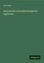 Carl Hasse: Hasse, C: Anatomische und palaeontologische Ergebnisse, Buch