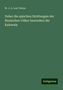W. J. A. von Tettau: Tettau, W: Ueber die epischen Dichtungen der finnischen völk, Buch