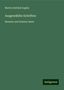 Mortiz Gottlieb Saphir: Saphir, M: Ausgewählte Schriften, Buch