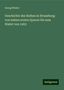 Georg Winter: Winter, G: Geschichte des Rathes in Strassburg: von seinen e, Buch
