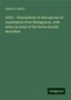 Arthur G. Butler: XXVI.¿Descriptions of new species of Lepidoptera from Madagascar, with notes on some of the forms already described, Buch