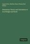 August Ritter: Elementary Theory and Calculation of Iron Bridges and Roofs, Buch