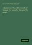 Conservative Party Of Canada: Canada, C: Summary of the public records of the past five ye, Buch