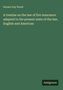 Horace Gay Wood: A treatise on the law of fire insurance: adapted to the present state of the law, English and American, Buch