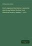 William Allen Butler: Butler, W: Evert Augustus Duyckinck. A memorial sketch read, Buch