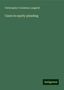 Christopher Columbus Langdell: Cases in equity pleading, Buch