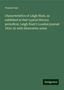 Francis Carr: Characteristics of Leigh Hunt, as exhibited in that typical literary periodical, Leigh Hunt's London journal 1834-35 with illustrative notes, Buch