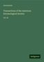 Anonymous: Anonymous: Transactions of the American Entomological Societ, Buch