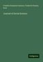 Franklin Benjamin Sanborn: Sanborn, F: Journal of Social Science, Buch