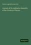 Ontario Legislative Assembly: Assembly, O: Journals of the Legislative Assembly of the Pro, Buch