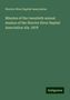 Warrior River Baptist Association: Association, W: Minutes of the twentieth annual session of t, Buch