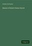 Frederic De Peyster: Memoir of Robert Parker Parrott, Buch