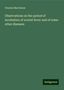 Charles Murchison: Observations on the period of incubation of scarlet fever and of some other diseases, Buch