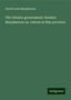 David Lewis Macpherson: Macpherson, D: Ontario government: Senator Macpherson on re, Buch