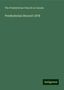 The Presbyterian Church in Canada: Presbyterian Record 1878, Buch