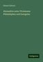 Eduard Lübbert: Alexandria unter Ptolemæus Philadelphus und Euergetes, Buch