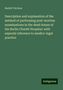 Rudolf Virchow: Description and explanation of the method of performing post-mortem examinations in the dead-house of the Berlin Charité Hospital: with especial reference to medico-legal practice, Buch