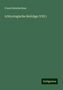 Franz Steindachner: Ichtyologische Beiträge (VIII.), Buch