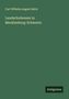 Carl Wilhelm August Balck: Landschulwesen in Mecklenburg-Schwerin, Buch