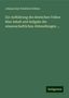 Johann Karl Friedrich Zöllner: Zur Aufklärung des deutschen Volkes über Inhalt und Aufgabe der wissenschaftlichen Abhandlungen ..., Buch