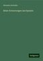 Hermann Zschokke: Zschokke, H: Reise-Erinnerungen aus Spanien, Buch