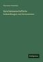 Heymann Steinthal: Sprachwissenschaftliche Anhandlungen und Recensionen, Buch