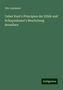 Otto Lehmann: Ueber Kant's Principien der Ethik und Schopenhauer's Beurteilung derselben, Buch