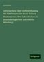 Carl Keller: Untersuchung über die Beeinflussing der Hauttemperatur durch äussere Hautreize (aus dem Laboratorium des pharmakologischen Institutes zu Würzburg), Buch