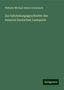 Wilhelm Michael Anton Creizenach: Zur Entstehungsgeschichte des neueren Deutschen Lustspiels, Buch