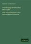 Friedrich von Bärenbach: Grundlegung der kritischen Philosophie, Buch