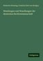 Roderich Stintzing: Wendungen und Wandlungen der deutschen Rechtswissenschaft, Buch