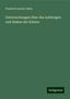 Friedrich Gustav Hahn: Untersuchungen über das Aufsteigen und Sinken der Küsten, Buch